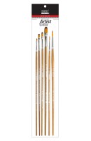 KCK PREMIUM NYLON LONG HANDLE ARTIST BRUSH - BR LH11